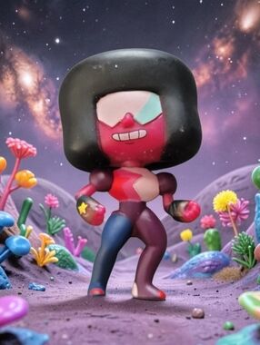 2016 Funko Steven Universe Mystery 2.5"Minis "Garnet" Leader Crystal Gems Figure